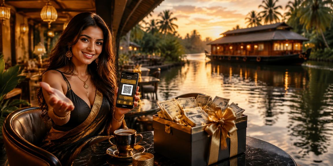 Indian player buying lottery ticket via mobile in Kerala